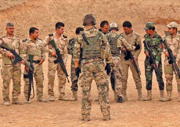 دخول أول مجموعة من قوات "البيشمركة" العراقية إلى سوريا لمحاربة "داعش"