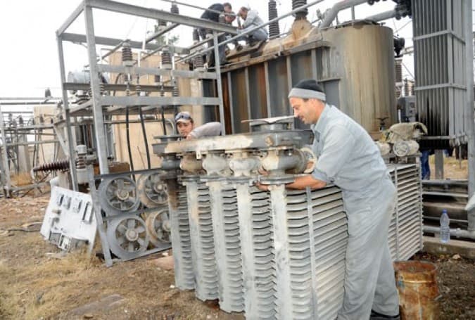 بدء محطة تحويل عدرا 1 بالعمل