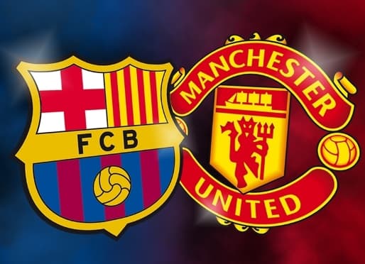 مانشستر يونايتد يفوز على برشلونة