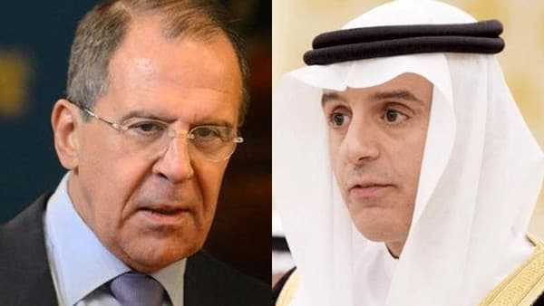 لافروف والجبيري يناقشان غدا التطورات السورية في موسكو