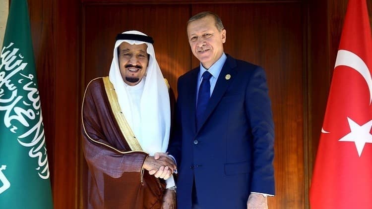 أردوغان إلى السعودية أواخر الشهر الجاري