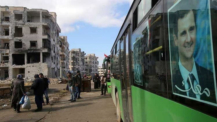 الجيش  يدعو سكان أحياء شمال شرق حلب للعودة إلى منازلهم