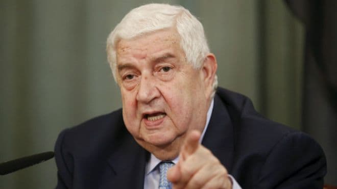 المعلم " لا نثق بالدور التركي ..وعلى من صادق الاتفاق الابتعاد عن الإرهاب