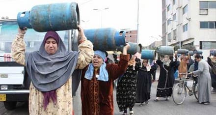 كلش "5000 اسطوانة غاز يوميا في دمشق"