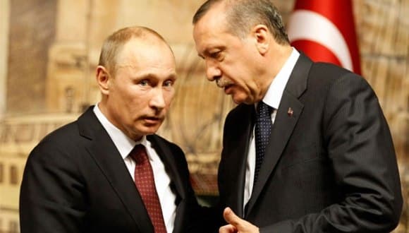 بوتين يبحث هاتفياً مع أردوغان محادثات أستانا وتطورات الأزمة السورية