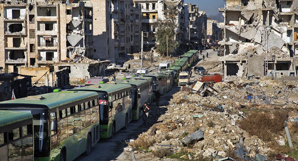 إجلاء 200 مسلح شمالي حلب