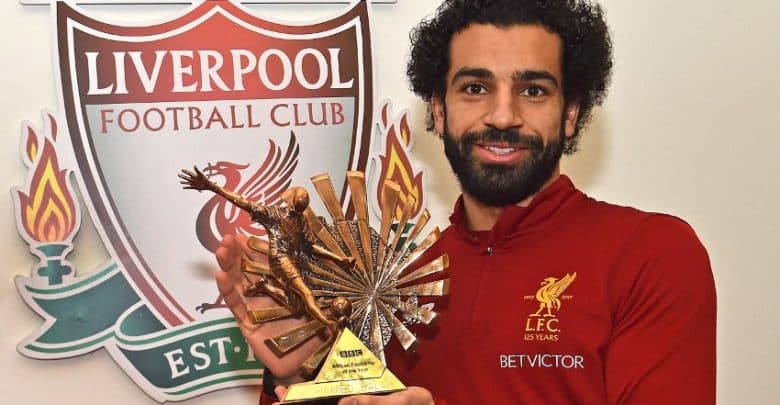 محمد صلاح أفضل لاعب أفريقي