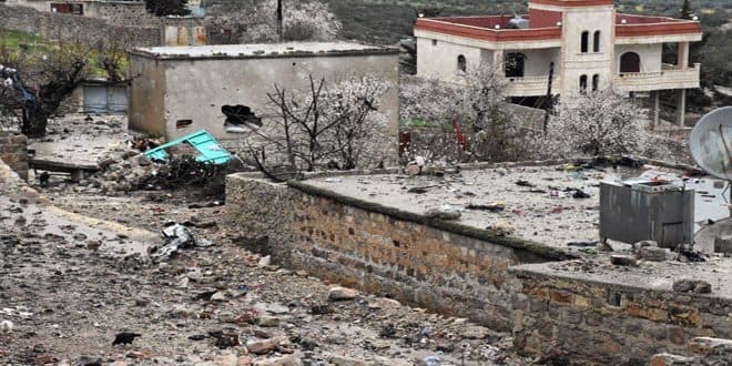 مجزرة جديدة للعدوان التركي في قرية حجيلة بعفرين