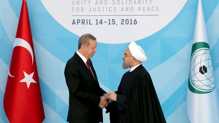 أردوغان وروحاني يناقشان التطورات الأخيرة في الغوطة