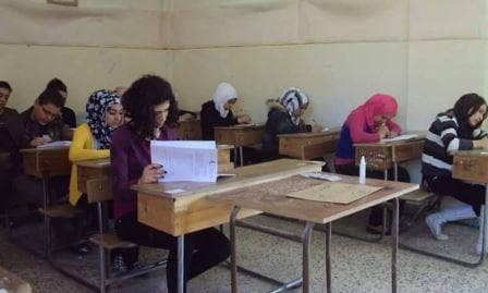امتحانات الشهادة الثانوية تسير بشكل طبيعي بدير الزور.. وقافلة لمناطق شرق الفرات
