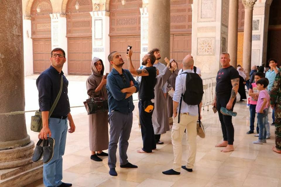 وفد إيطالي