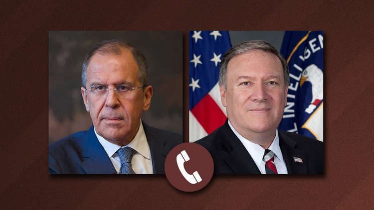 لافروف وبومبيو يبحثان التسوية في سوريا