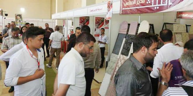 أكثر من 43شركة ومؤسسة في معرض البناء الدولي بحماة