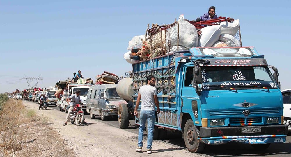 الدفاع الروسية: عودة 274 لاجئاً من لبنان إلى سوريا