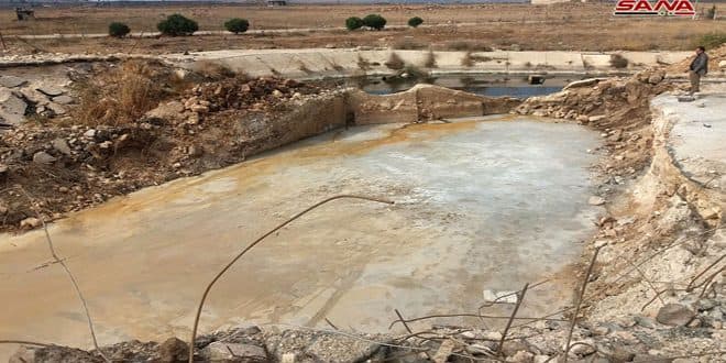 البدء بأعمال ترميم جسر الرقاد في القنيطرة