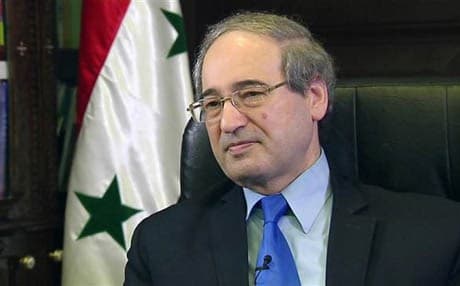 المقداد: لقاءات ظريف في سورية تعكس تطابق وجهات النظر بين طهران ودمشق