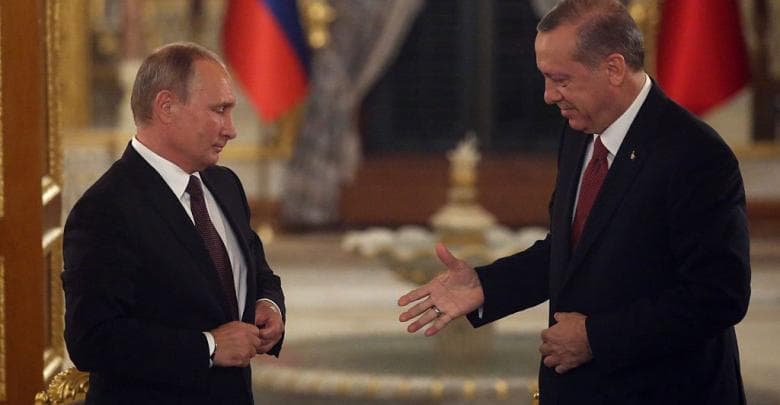 أردوغان يبادر باتصال هاتفي مع بوتين