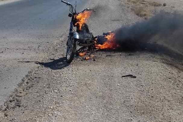 انفجار دراجة نارية مفخخة قرب دوار خشمان في الحسكة