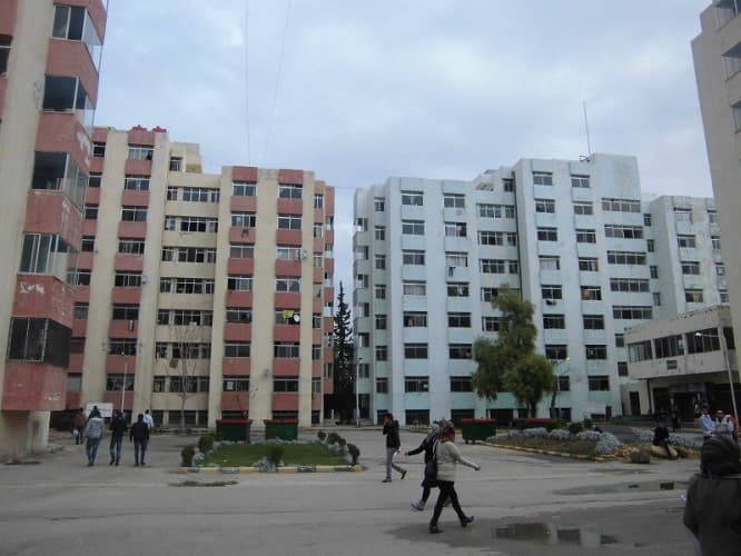 وفاة طالبة إثر حريق في المدينة الجامعية بدمشق