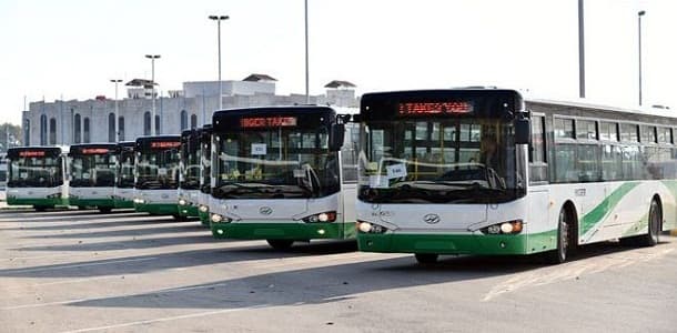 باصات النقل الداخلي ستعود للعمل الأحد المقبل