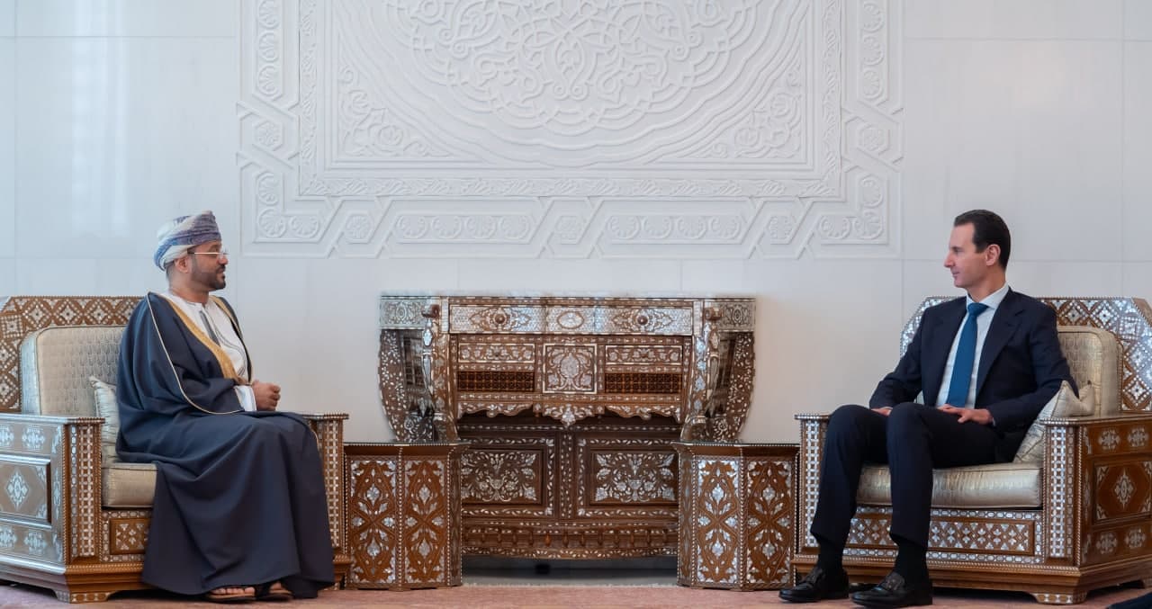الرئيس الأسد يستقبل وزير خارجية سلطنة عُمان 
