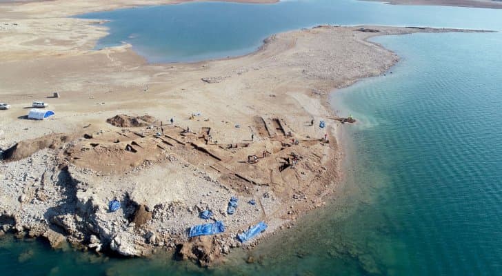 بعد انحسار نهر دجلة...العثور على مدينة عمرها 3400 عام
