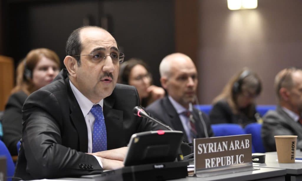 صباغ: سورية تشدد على أهمية التصدي للإتجـ.ـار بالأسلـ.ـحة غير المشروعة 