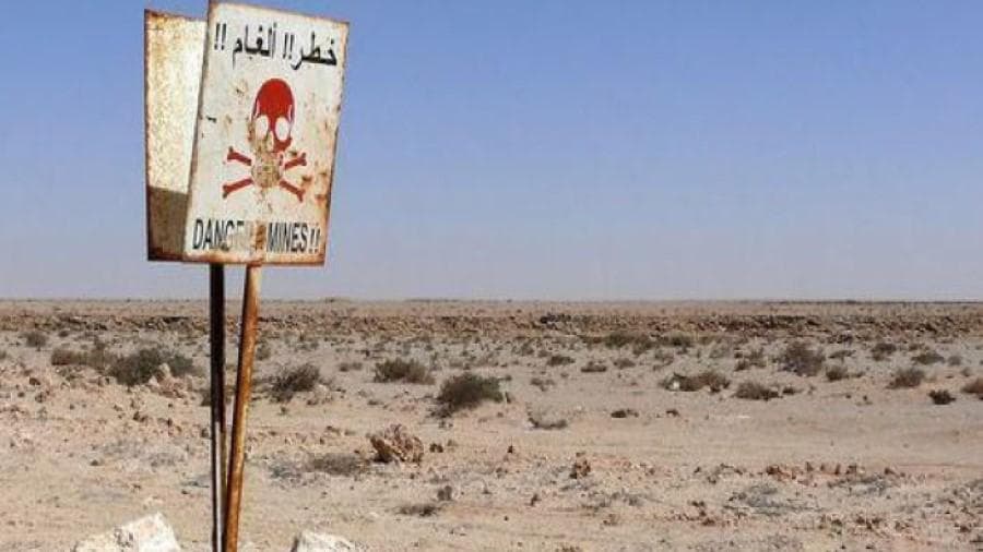 انفجار لغم بدير الزور