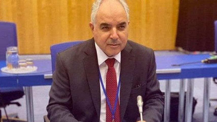 مندوب سورية الدائم لدى مكتب الأمم المتحدة والمنظمات الدولية الأخرى في فيينا السفير حسن خضور