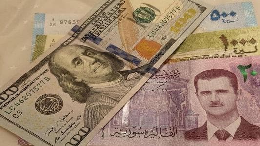 المركزي يحدد سعر الصرف للحوالات والصرافة بـ 8100 ليرة للدولار الواحد