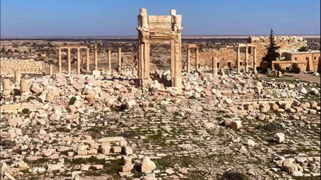 خطة لترميم قوس النصر في تدمر بأيادي سورية وروسية 