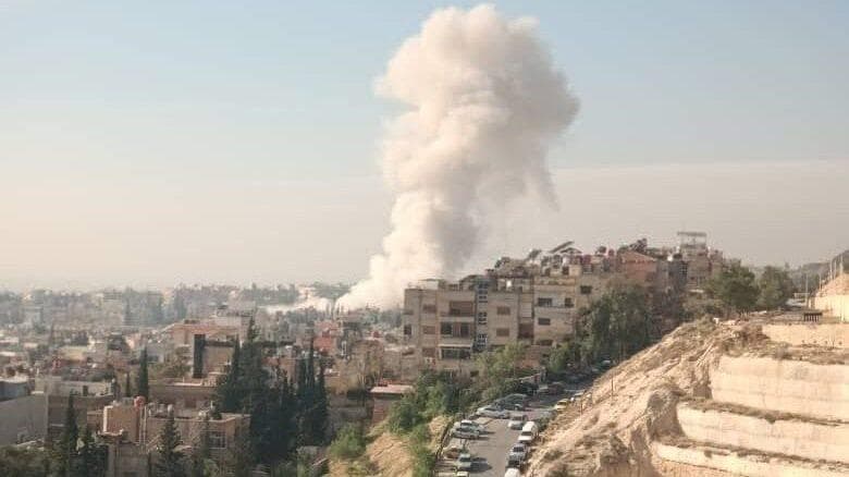 مصدر عسكري: استشهاد وإصابة عدد من المدنيين إثر عدوان إسرائيلي على دمشق