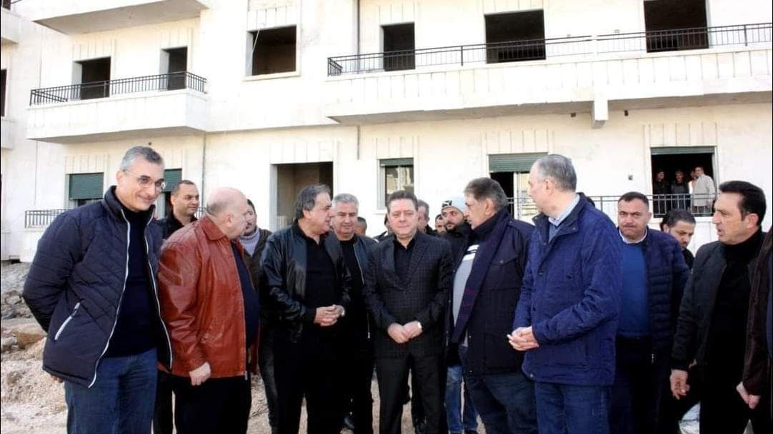 الوزير عبد اللطيف في حلب