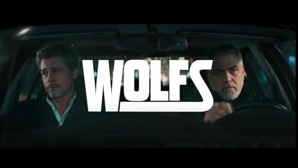 جورج كلوني وبراد بيت معاً في " Wolfs"