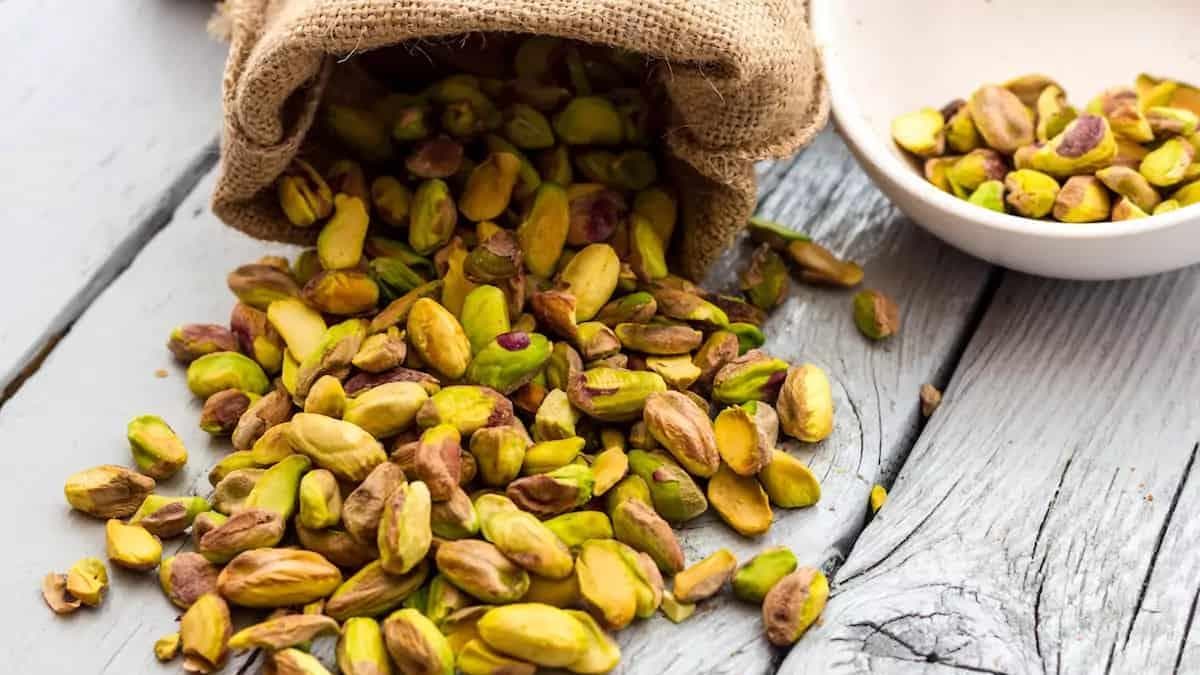 تجارته الرابحة زادت من اهتمام الفلاحين به.. موسم جيد للفستق الحلبي 