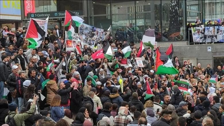 مسيرات تضامنية مع فلسطين في عدة مدن أوروبية