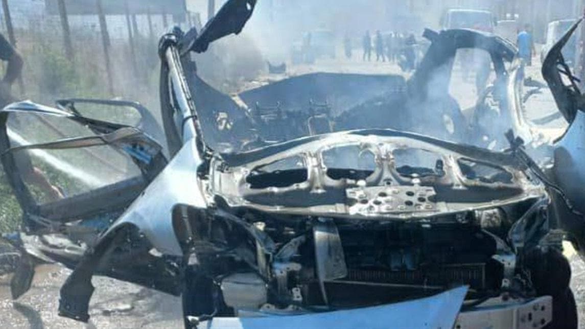 الاحتلال يستهدف سيارة جنوب لبنان، وحزب الله ينعى أحد مقاتليه
