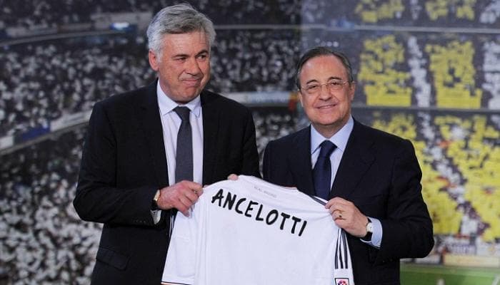 بيريز وأنشيلوتي