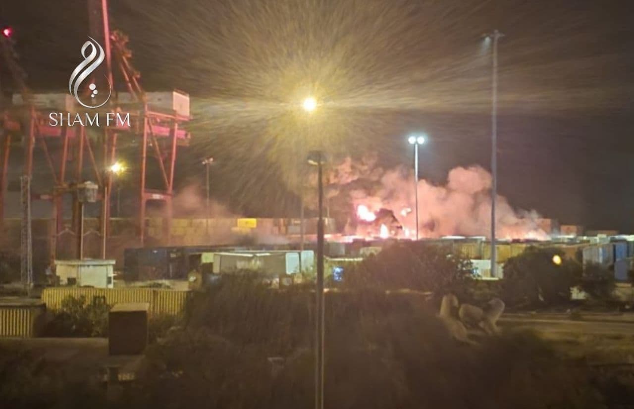 العدوان على مرفأ اللاذقية