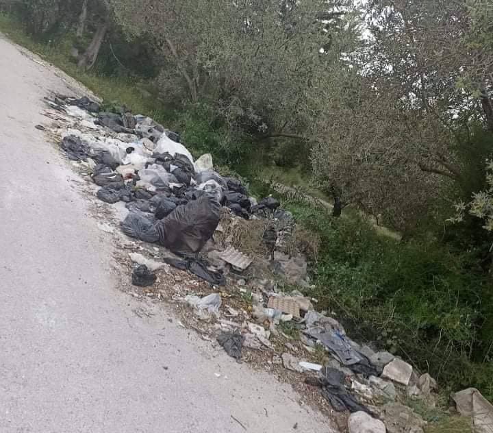 تراكم القمامة