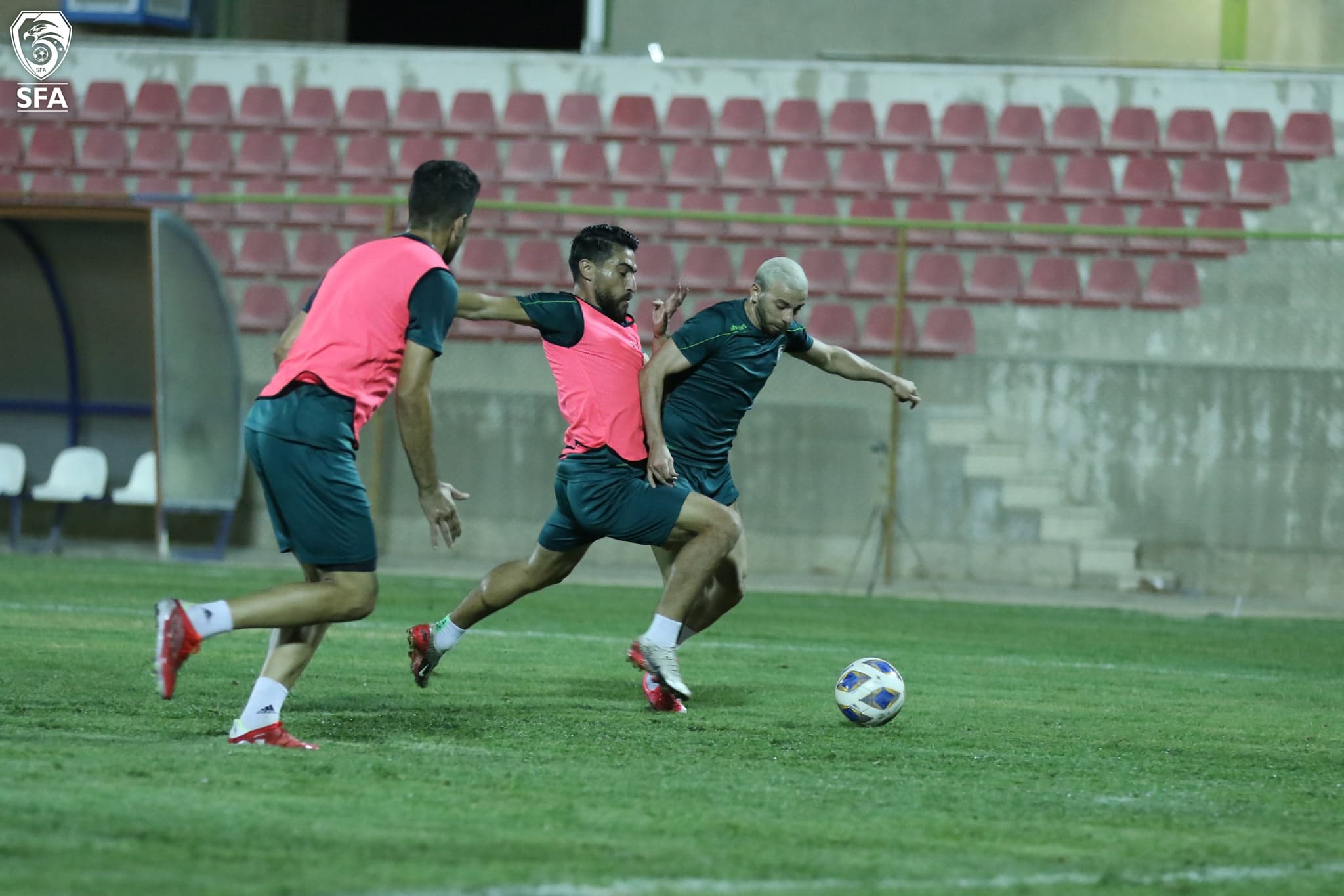تدريبات المنتخب السوري - أرشيف