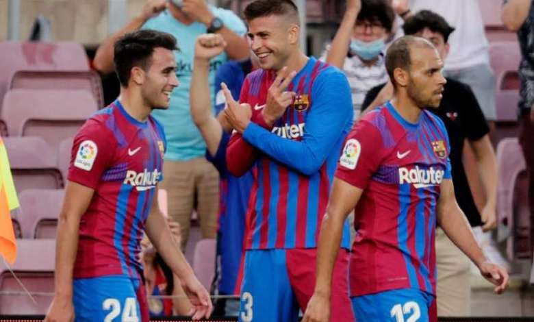 لاعبو برشلونة